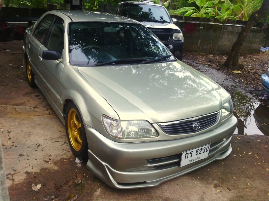 ขาย TOYOTA โซลูน่า เครื่อง1.5 ปี2000 สีสวย เครื่องแน่น ช่วงล่างแน่น ล้อแมก