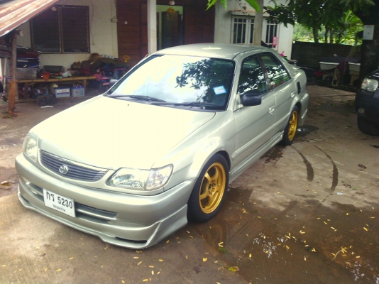 ขาย TOYOTA โซลูน่า เครื่อง1.5 ปี2000 สีสวย เครื่องแน่น ช่วงล่างแน่น ล้อแมก