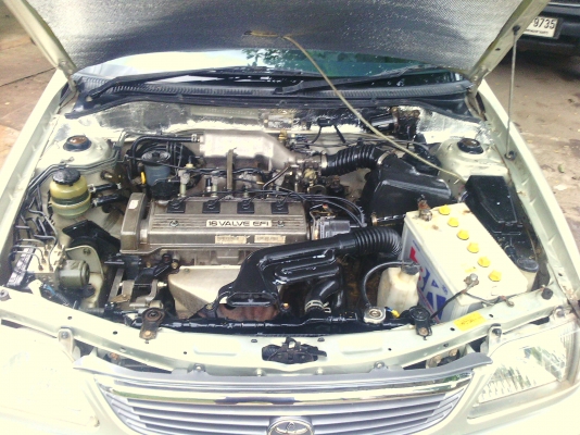 ขาย TOYOTA โซลูน่า เครื่อง1.5 ปี2000 สีสวย เครื่องแน่น ช่วงล่างแน่น ล้อแมก