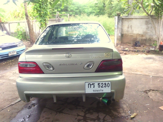 ขาย TOYOTA โซลูน่า เครื่อง1.5 ปี2000 สีสวย เครื่องแน่น ช่วงล่างแน่น ล้อแมก