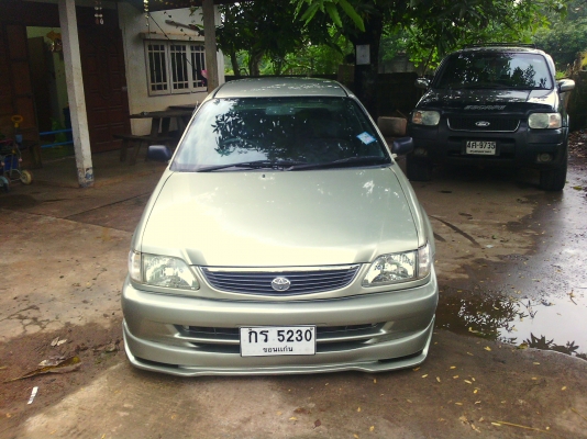 ขาย TOYOTA โซลูน่า เครื่อง1.5 ปี2000 สีสวย เครื่องแน่น ช่วงล่างแน่น ล้อแมก