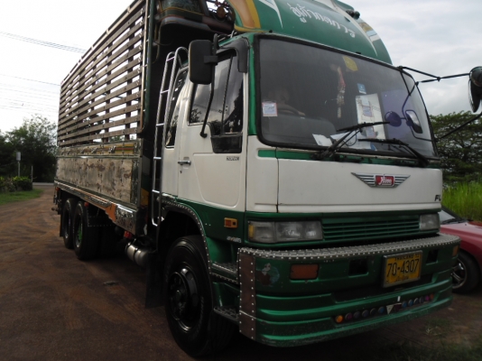 ด่วนถูกๆราคาต่อรอได้ ขายรถบรรทุก 10 ล้อบรรทุกเพลาเดียว HINO FM 2 K สวยๆพร้อมสุดๆ