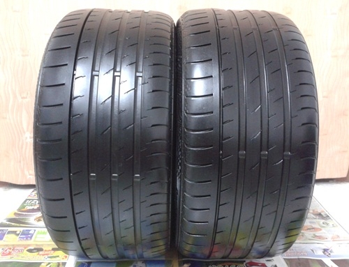 ยาง,255-35-18 Continental tact 3 ไม่ปะสิ้นปี11หนึ่งคู่ 3,700