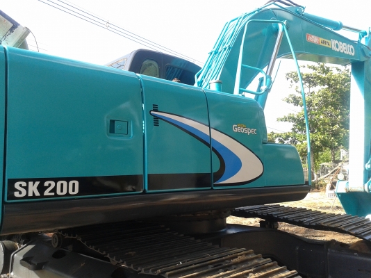 ขายรถแบคโฮ KOBELCO SK200 MARK6 สภาพสวย ไฟฟ้าครบ พร้อมใช้งาน ขายรถแบคโฮ KOBELCO SK200 MARK6 สภาพสวย ไฟฟ้าครบ พร้อมใช้งาน