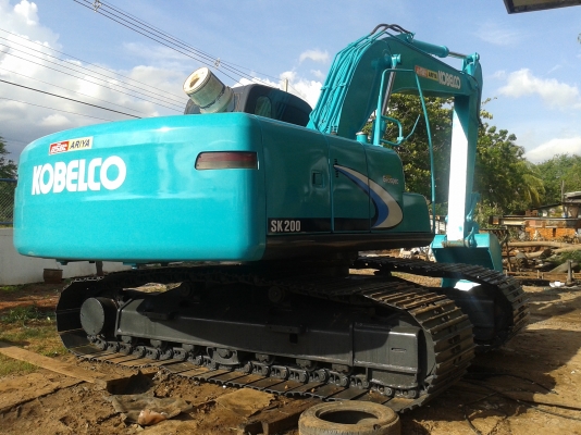 ขายรถแบคโฮ KOBELCO SK200 MARK6 สภาพสวย ไฟฟ้าครบ พร้อมใช้งาน ขายรถแบคโฮ KOBELCO SK200 MARK6 สภาพสวย ไฟฟ้าครบ พร้อมใช้งาน