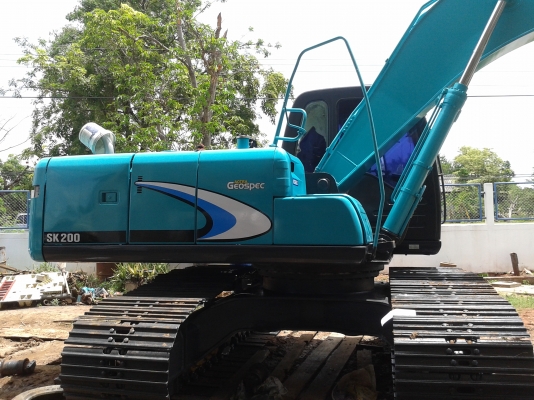 ขายรถแบคโฮ KOBELCO SK200 MARK6 สภาพสวย ไฟฟ้าครบ พร้อมใช้งาน ขายรถแบคโฮ KOBELCO SK200 MARK6 สภาพสวย ไฟฟ้าครบ พร้อมใช้งาน