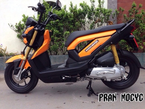 ขายzoomer-xสีส้มดำ ปี2014