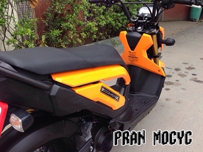 ขายzoomer-xสีส้มดำ ปี2014