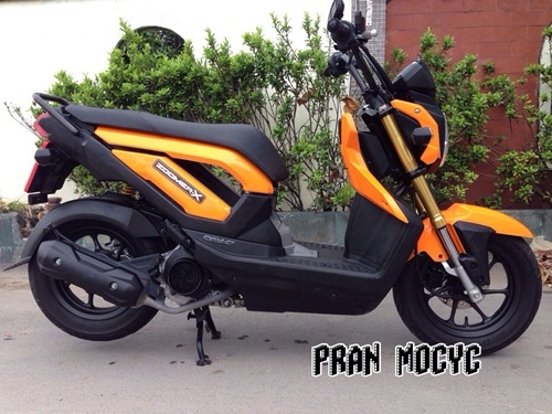 ขายzoomer-xสีส้มดำ ปี2014