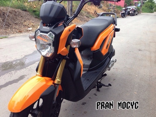 ขายzoomer-xสีส้มดำ ปี2014