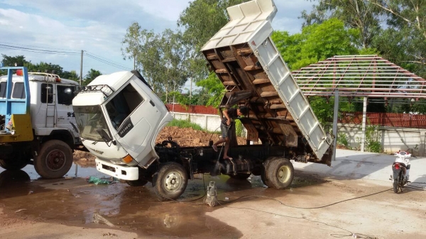 HINO FC2W ดั้มเครื่อง  WO4D 120 แรงม้า เพาเวอร์ Fหน้าหลัง ภาษีเต็ม