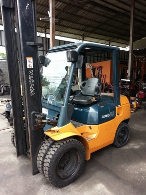 ขาย ฟอล์คลิฟต์ TOYOTA 7FD25  เสา 5 เมตร ฮิ้งฟอล์ค กระดก-เท งาได้