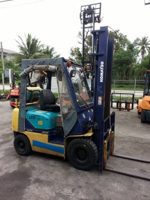 ขาย ฟอล์คลิฟต์ 1.5 ตัน  KOMATSU FG15T-16   เสา 4 เมตร