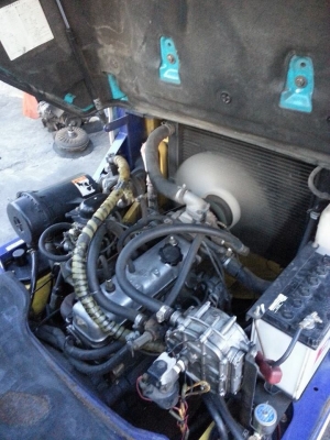 ขาย ฟอล์คลิฟต์ 1.5 ตัน  KOMATSU FG15T-16   เสา 4 เมตร