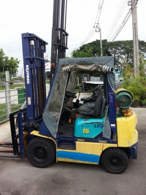 ขาย ฟอล์คลิฟต์ 1.5 ตัน  KOMATSU FG15T-16   เสา 4 เมตร