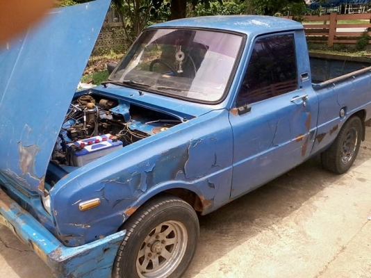 ระเบิด มาสด้า 1000  เกียร์คอ