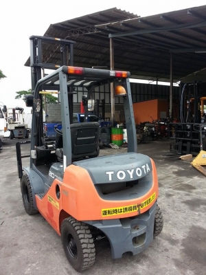 ขาย ฟอล์คลิฟต์ 2.0 ตัน  TOYOTA 8FG20 เสา 4.5 ม  ฮิ้งฟอล์ค  กระดก-เท งาได้