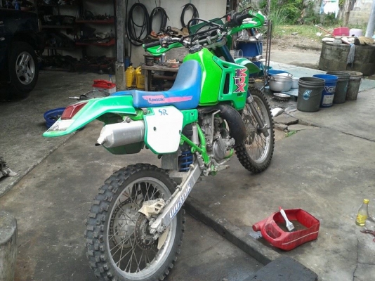 พี่ชายฝากขายครับ..kdx 200 c.c.33000