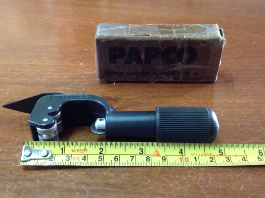 ขายคัตเตอร์ตัดท่อ Vintage PAPCO No.500 ใหม่เก่าเก็บ