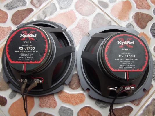 ดอกลำโพง SONY ขนาด 6นิ้ว 3ทาง 150watt รุ่น XS-J1730 ดอกลำโพง SONY ขนาด 6นิ้ว 3ทาง 150watt รุ่น XS-J1730