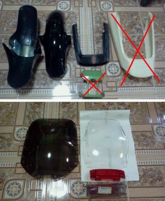 ส่งฟรีทุกชิ้น!! สาวก Kawasaki 2T เชิญทางนี้!! มือ1 ทั้งแท้และเทียม