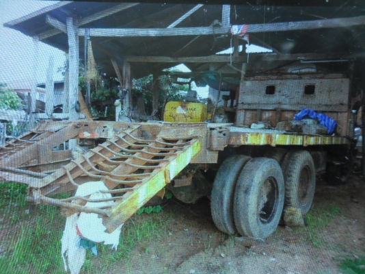 ขายรถบรรทุกรถแบคโฮ ISUZU หน้ายาวเครื่อง 6DG 175 แรง