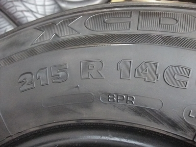 ยาง XCD 215R14 ปี 14