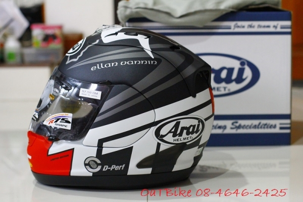 ขาย หมวก Arai TT Limited edition มีไซค์ M,L ครับ