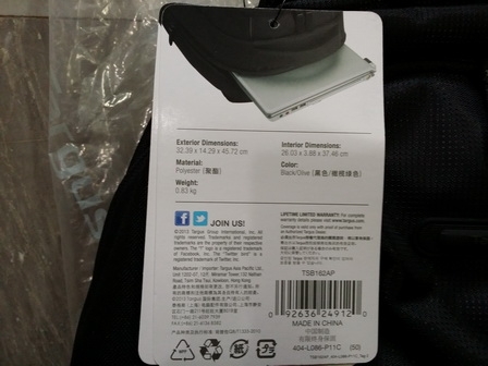 กระเป๋า note book ใบใหญ่ 15.6 Targusราคาพร้อมส่ง EMS ครับ 999 กระเป๋า note book ใบใหญ่ 15.6 Targusราคาพร้อมส่ง EMS ครับ 999