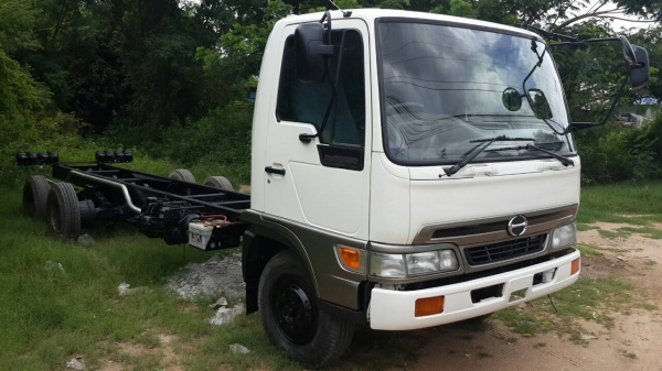 10ล้อเล็ก2เพลา (6x4) HINO FC4J 150 แรงม้า แคชซียาว 7.50 เมตร ใหญ่ตลอดเส้น ดามบน1นิ้ว