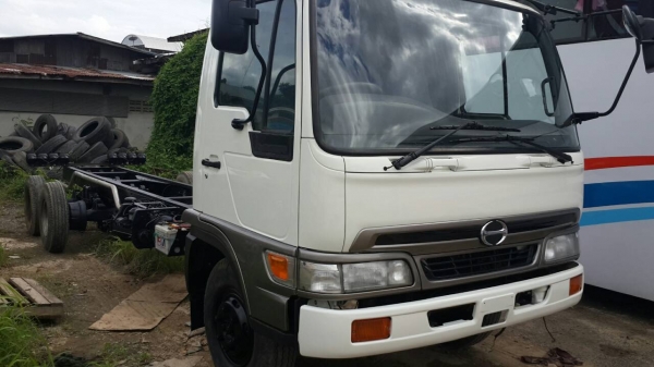 10ล้อเล็ก2เพลา (6x4) HINO FC4J 150 แรงม้า แคชซียาว 7.50 เมตร ใหญ่ตลอดเส้น ดามบน1นิ้ว