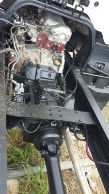 10ล้อเล็ก2เพลา (6x4) HINO FC4J 150 แรงม้า แคชซียาว 7.50 เมตร ใหญ่ตลอดเส้น ดามบน1นิ้ว