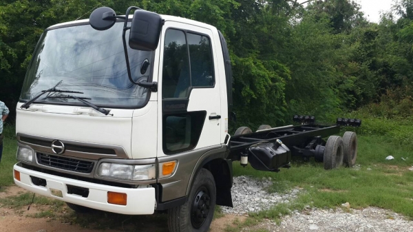 10ล้อเล็ก2เพลา (6x4) HINO FC4J 150 แรงม้า แคชซียาว 7.50 เมตร ใหญ่ตลอดเส้น ดามบน1นิ้ว