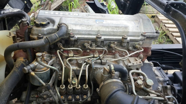 10ล้อเล็ก2เพลา (6x4) HINO FC4J 150 แรงม้า แคชซียาว 7.50 เมตร ใหญ่ตลอดเส้น ดามบน1นิ้ว