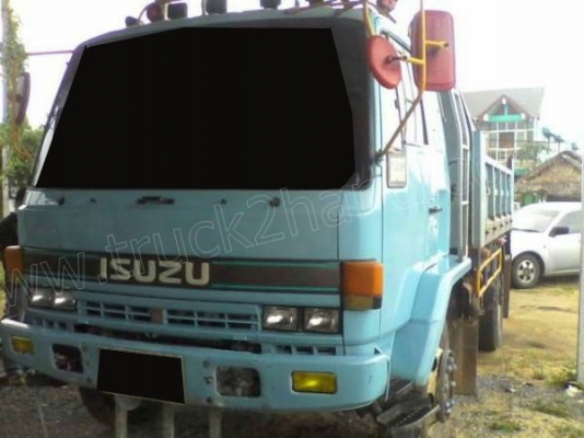 รถบรรทุก 6 ล้อ ISUZU TSR ดั้มพ์ 195 แรง