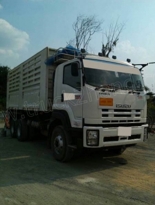 รถพ่วง 22 ล้อ ISUZU DECA กระบะดั้มพ์ 3 มิตร ลูก 3 คานแท้