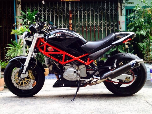Ducati M900ie ปี03 หัวฉีด สพม แท้ ของแต่งท่วมๆ Bigbike Bangrak เอาทะเบียนติดต่อ