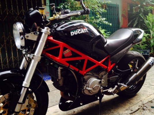 Ducati M900ie ปี03 หัวฉีด สพม แท้ ของแต่งท่วมๆ Bigbike Bangrak เอาทะเบียนติดต่อ