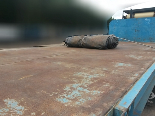 หางเทเลอร์ พื้นเรียบ3เพลา บ.สามมิตร ปี53 ผลิตจากบริษัทสามมิตร มีทั้งหมด 22 หาง