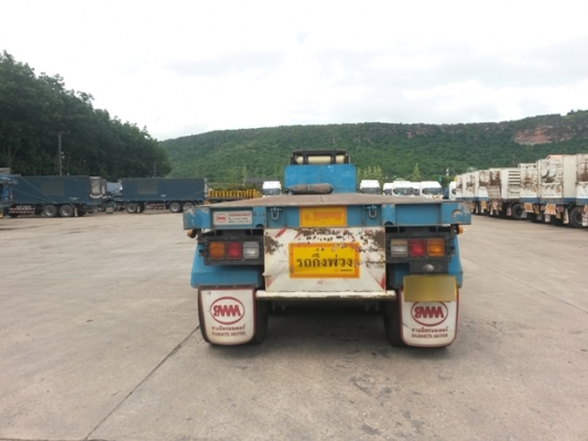 หางเทเลอร์ พื้นเรียบ3เพลา บ.สามมิตร ปี53 ผลิตจากบริษัทสามมิตร มีทั้งหมด 22 หาง