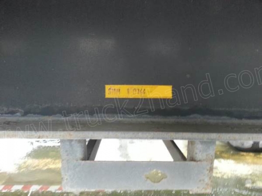 หางเทเลอร์ พื้นเรียบ3เพลา บ.สามมิตร ปี53 ผลิตจากบริษัทสามมิตร มีทั้งหมด 22 หาง