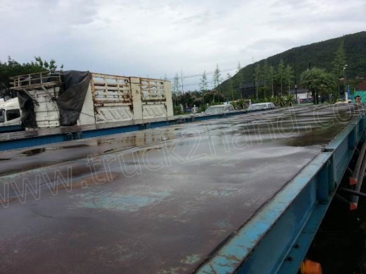 หางเทเลอร์ พื้นเรียบ3เพลา บ.สามมิตร ปี53 ผลิตจากบริษัทสามมิตร มีทั้งหมด 22 หาง