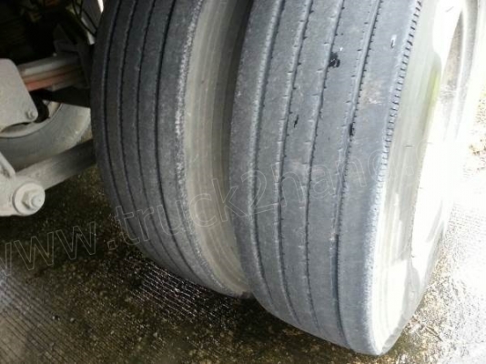 หางเทเลอร์ พื้นเรียบ3เพลา บ.สามมิตร ปี53 ผลิตจากบริษัทสามมิตร มีทั้งหมด 22 หาง