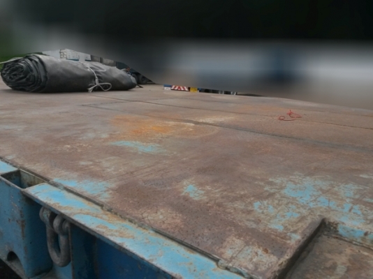 หางเทเลอร์ พื้นเรียบ3เพลา บ.สามมิตร ปี53 ผลิตจากบริษัทสามมิตร มีทั้งหมด 22 หาง