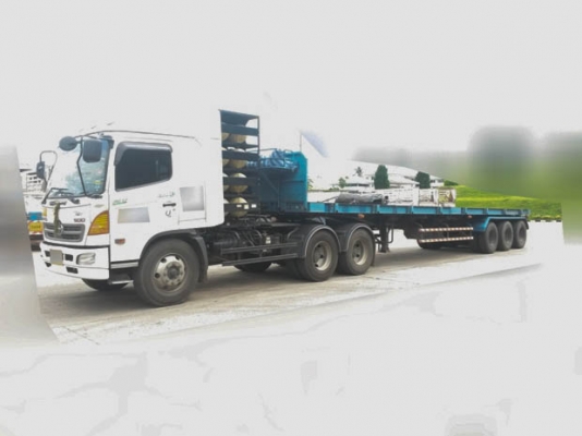 หางเทเลอร์ พื้นเรียบ3เพลา บ.สามมิตร ปี53 ผลิตจากบริษัทสามมิตร มีทั้งหมด 22 หาง