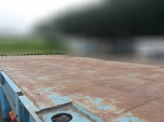 หางเทเลอร์ พื้นเรียบ3เพลา บ.สามมิตร ปี53 ผลิตจากบริษัทสามมิตร มีทั้งหมด 22 หาง