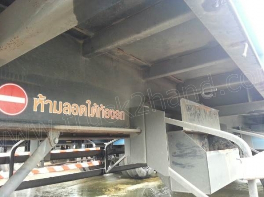 หางเทเลอร์ พื้นเรียบ3เพลา บ.สามมิตร ปี53 ผลิตจากบริษัทสามมิตร มีทั้งหมด 22 หาง