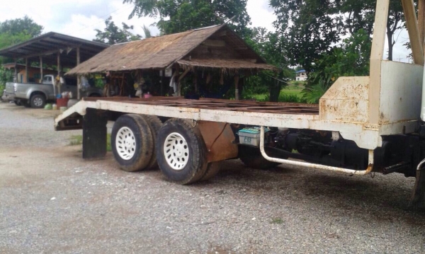 ขายรถสิบล้อเทเลอร์ HINO F18 เครื่องเดิม HO7C-185 แรง เกียร์เดิม 2 เพลา ทะเบียนพร้อม