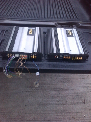 power amp alpine 4ch,2ch