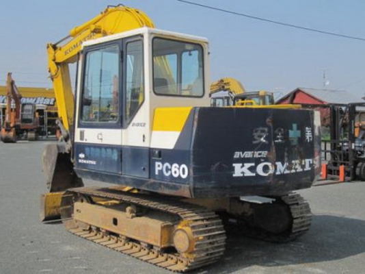 ขายรถขุด KOMATSU PC60-6 ขายรถขุด KOMATSU PC60-6